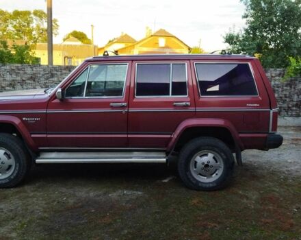 Красный Джип Гранд Вагонер, объемом двигателя 2.1 л и пробегом 400 тыс. км за 3000 $, фото 3 на Automoto.ua