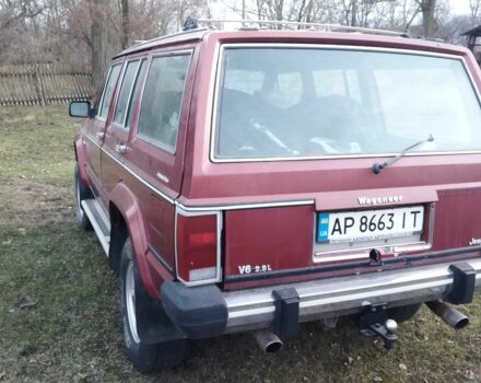 Красный Джип Гранд Вагонер, объемом двигателя 2.1 л и пробегом 400 тыс. км за 3000 $, фото 5 на Automoto.ua