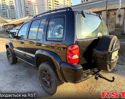 Черный Джип Либерти, объемом двигателя 2.5 л и пробегом 234 тыс. км за 2800 $, фото 2 на Automoto.ua