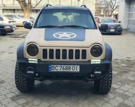 Черный Джип Либерти, объемом двигателя 2.5 л и пробегом 359 тыс. км за 9500 $, фото 3 на Automoto.ua