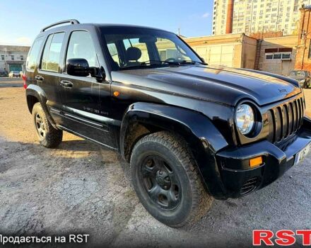 Черный Джип Либерти, объемом двигателя 2.5 л и пробегом 234 тыс. км за 2800 $, фото 3 на Automoto.ua