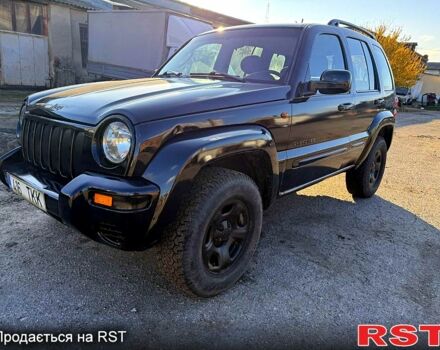 Черный Джип Либерти, объемом двигателя 2.5 л и пробегом 234 тыс. км за 2800 $, фото 1 на Automoto.ua