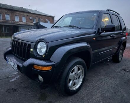 Черный Джип Либерти, объемом двигателя 2.5 л и пробегом 307 тыс. км за 3600 $, фото 1 на Automoto.ua