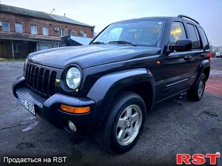 Черный Джип Либерти, объемом двигателя 2.5 л и пробегом 307 тыс. км за 3600 $, фото 1 на Automoto.ua