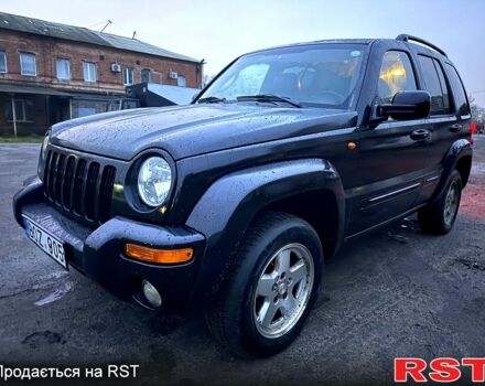 Черный Джип Либерти, объемом двигателя 2.5 л и пробегом 307 тыс. км за 3600 $, фото 1 на Automoto.ua