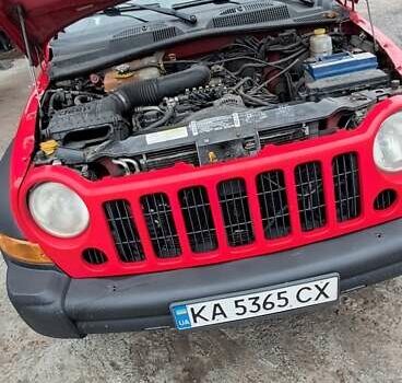 Красный Джип Либерти, объемом двигателя 3.7 л и пробегом 190 тыс. км за 7700 $, фото 6 на Automoto.ua