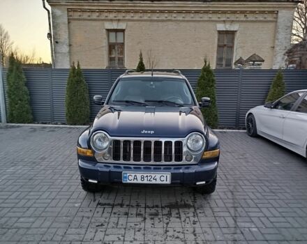 Синий Джип Либерти, объемом двигателя 3.7 л и пробегом 260 тыс. км за 6000 $, фото 1 на Automoto.ua