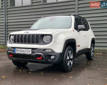 Джип Ренегат 2020 в Сумах на Automoto.ua Белый Джип Ренегат, объемом двигателя 1.33 л и пробегом 138 тыс. км за 16500 $, фото 3 на Automoto.ua