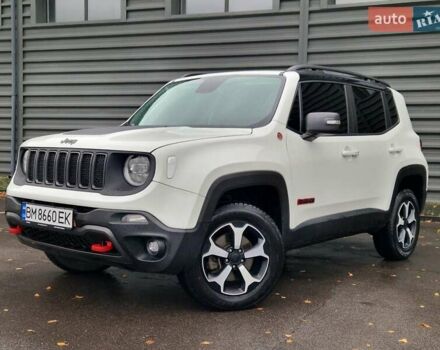 Джип Ренегат 2020 в Сумах на Automoto.ua Белый Джип Ренегат, объемом двигателя 1.33 л и пробегом 138 тыс. км за 16500 $, фото 1 на Automoto.ua