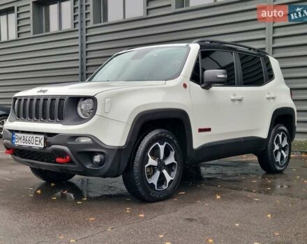 Джип Ренегат 2020 в Сумах на Automoto.ua Белый Джип Ренегат, объемом двигателя 1.33 л и пробегом 138 тыс. км за 16500 $, фото 2 на Automoto.ua