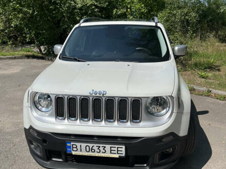 Джип Ренегат 2015 в Кременчуге на Automoto.ua Белый Джип Ренегат, объемом двигателя 2.36 л и пробегом 123 тыс. км за 13500 $, фото 1 на Automoto.ua