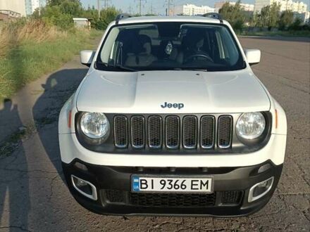 Джип Ренегат 2016 в Карловке на Automoto.ua Белый Джип Ренегат, объемом двигателя 2.4 л и пробегом 134 тыс. км за 13500 $, фото 1 на Automoto.ua