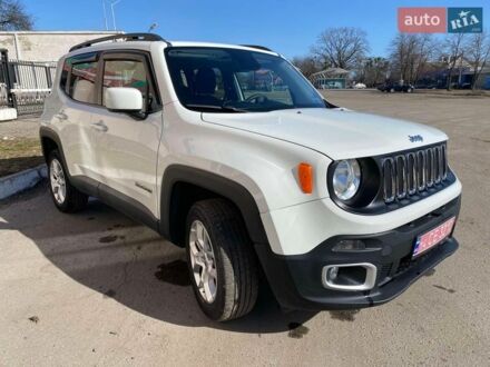 Белый Джип Ренегат, объемом двигателя 2.36 л и пробегом 113 тыс. км за 13250 $, фото 1 на Automoto.ua