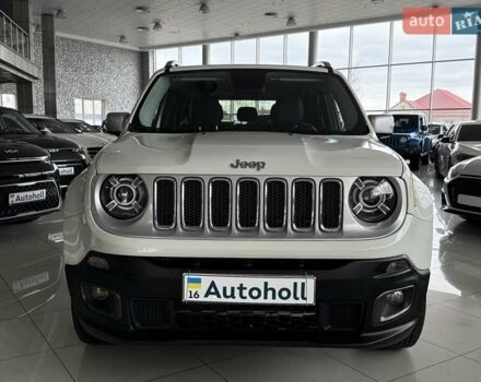 Білий Джип Ренегат, об'ємом двигуна 2.36 л та пробігом 76 тис. км за 13800 $, фото 1 на Automoto.ua