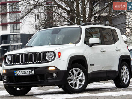 Джип Ренегат 2018 в Львове на Automoto.ua Белый Джип Ренегат, объемом двигателя 2.36 л и пробегом 79 тыс. км за 13300 $, фото 1 на Automoto.ua