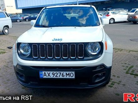 Белый Джип Ренегат, объемом двигателя 2.4 л и пробегом 132 тыс. км за 16500 $, фото 1 на Automoto.ua