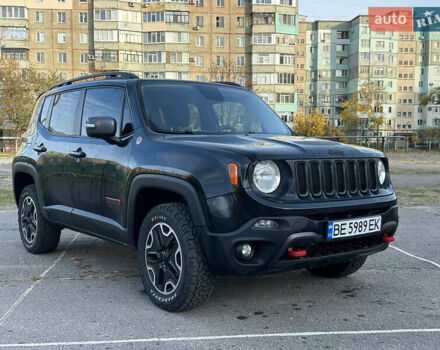 Черный Джип Ренегат, объемом двигателя 2.36 л и пробегом 165 тыс. км за 8500 $, фото 1 на Automoto.ua