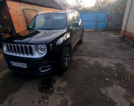 Черный Джип Ренегат, объемом двигателя 2.4 л и пробегом 106 тыс. км за 11999 $, фото 1 на Automoto.ua