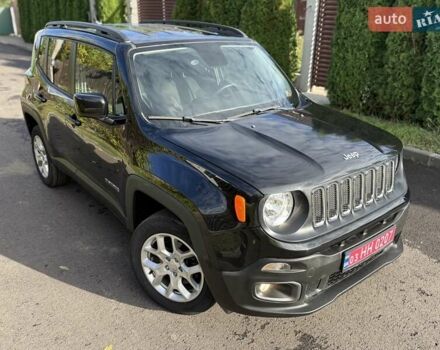 Черный Джип Ренегат, объемом двигателя 2.36 л и пробегом 190 тыс. км за 11800 $, фото 1 на Automoto.ua