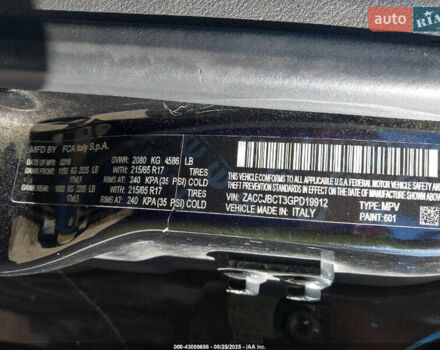 Чорний Джип Ренегат, об'ємом двигуна 2.4 л та пробігом 162 тис. км за 1500 $, фото 7 на Automoto.ua