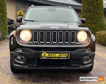 Черный Джип Ренегат, объемом двигателя 2.4 л и пробегом 71 тыс. км за 14550 $, фото 1 на Automoto.ua