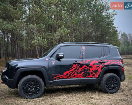 Черный Джип Ренегат, объемом двигателя 2.36 л и пробегом 110 тыс. км за 18300 $, фото 1 на Automoto.ua