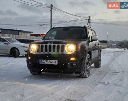 Черный Джип Ренегат, объемом двигателя 2.36 л и пробегом 82 тыс. км за 13850 $, фото 1 на Automoto.ua