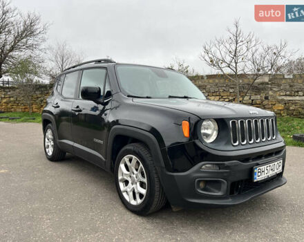 Черный Джип Ренегат, объемом двигателя 2.4 л и пробегом 146 тыс. км за 10999 $, фото 1 на Automoto.ua