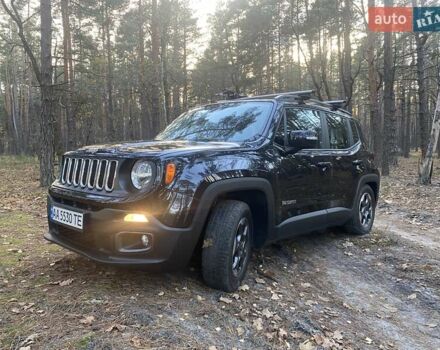 Черный Джип Ренегат, объемом двигателя 1.37 л и пробегом 74 тыс. км за 18582 $, фото 1 на Automoto.ua