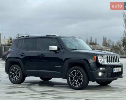 Черный Джип Ренегат, объемом двигателя 2.36 л и пробегом 116 тыс. км за 12900 $, фото 1 на Automoto.ua