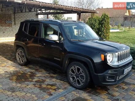 Черный Джип Ренегат, объемом двигателя 2.36 л и пробегом 135 тыс. км за 13800 $, фото 1 на Automoto.ua