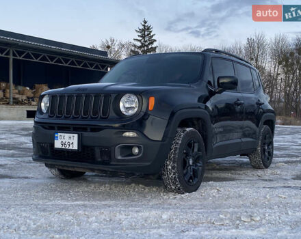 Черный Джип Ренегат, объемом двигателя 2.36 л и пробегом 106 тыс. км за 13800 $, фото 1 на Automoto.ua