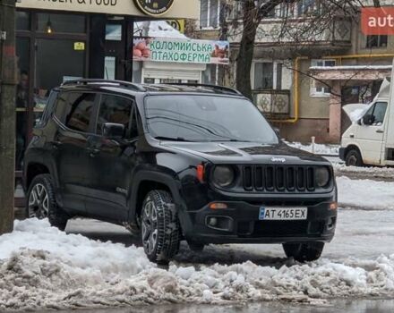 Черный Джип Ренегат, объемом двигателя 2.4 л и пробегом 132 тыс. км за 15900 $, фото 1 на Automoto.ua