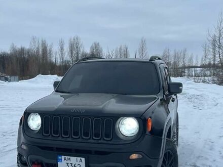 Черный Джип Ренегат, объемом двигателя 2.36 л и пробегом 172 тыс. км за 13200 $, фото 1 на Automoto.ua
