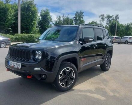 Черный Джип Ренегат, объемом двигателя 2.36 л и пробегом 71 тыс. км за 12600 $, фото 1 на Automoto.ua