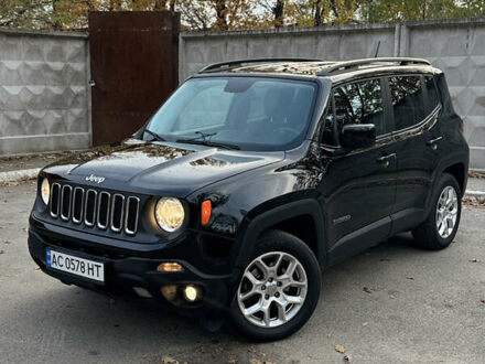 Черный Джип Ренегат, объемом двигателя 2.4 л и пробегом 76 тыс. км за 12400 $, фото 1 на Automoto.ua