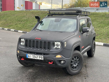 Черный Джип Ренегат, объемом двигателя 2.36 л и пробегом 95 тыс. км за 16000 $, фото 1 на Automoto.ua