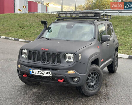 Черный Джип Ренегат, объемом двигателя 2.36 л и пробегом 95 тыс. км за 16000 $, фото 1 на Automoto.ua