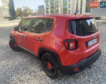 Джип Ренегат 2015 в Ивано-Франковске на Automoto.ua Красный Джип Ренегат, объемом двигателя 1.4 л и пробегом 155 тыс. км за 10200 $, фото 6 на Automoto.ua