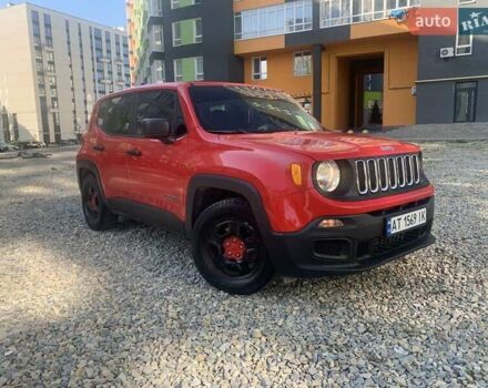Красный Джип Ренегат, объемом двигателя 1.4 л и пробегом 155 тыс. км за 9000 $, фото 1 на Automoto.ua