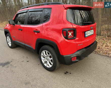 Красный Джип Ренегат, объемом двигателя 1.4 л и пробегом 67 тыс. км за 11450 $, фото 6 на Automoto.ua