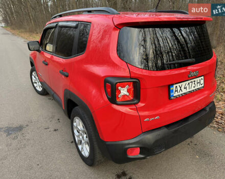 Красный Джип Ренегат, объемом двигателя 1.4 л и пробегом 67 тыс. км за 11450 $, фото 1 на Automoto.ua