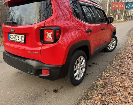 Красный Джип Ренегат, объемом двигателя 1.4 л и пробегом 67 тыс. км за 11450 $, фото 2 на Automoto.ua