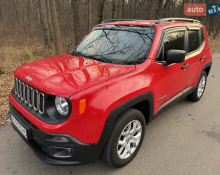 Красный Джип Ренегат, объемом двигателя 1.4 л и пробегом 67 тыс. км за 11450 $, фото 4 на Automoto.ua