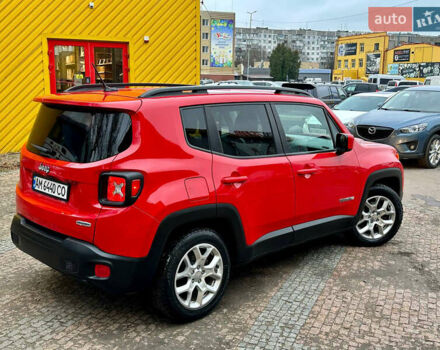 Красный Джип Ренегат, объемом двигателя 2.36 л и пробегом 88 тыс. км за 10900 $, фото 7 на Automoto.ua