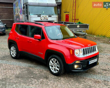 Красный Джип Ренегат, объемом двигателя 2.36 л и пробегом 88 тыс. км за 10900 $, фото 12 на Automoto.ua