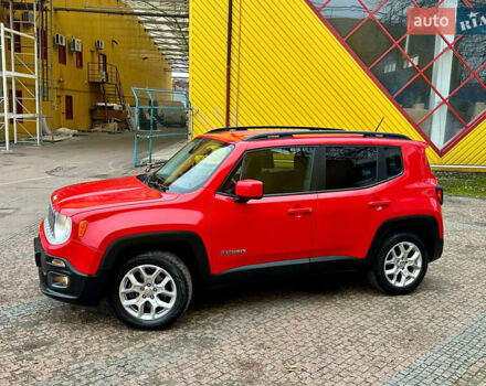 Красный Джип Ренегат, объемом двигателя 2.36 л и пробегом 88 тыс. км за 10900 $, фото 1 на Automoto.ua