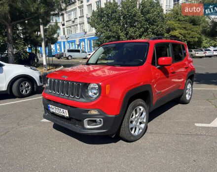 Красный Джип Ренегат, объемом двигателя 2.4 л и пробегом 71 тыс. км за 14900 $, фото 2 на Automoto.ua