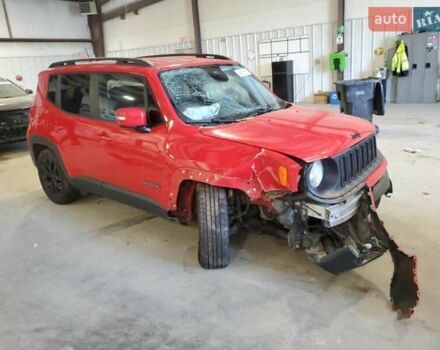 Красный Джип Ренегат, объемом двигателя 2.4 л и пробегом 78 тыс. км за 8200 $, фото 4 на Automoto.ua