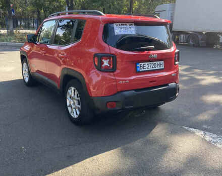 Красный Джип Ренегат, объемом двигателя 2.36 л и пробегом 136 тыс. км за 12300 $, фото 2 на Automoto.ua